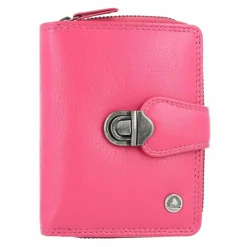 Greenburry Damengeldbörsen Hochformat<Spongy Geldbörse Leder 9 cm fuchsia