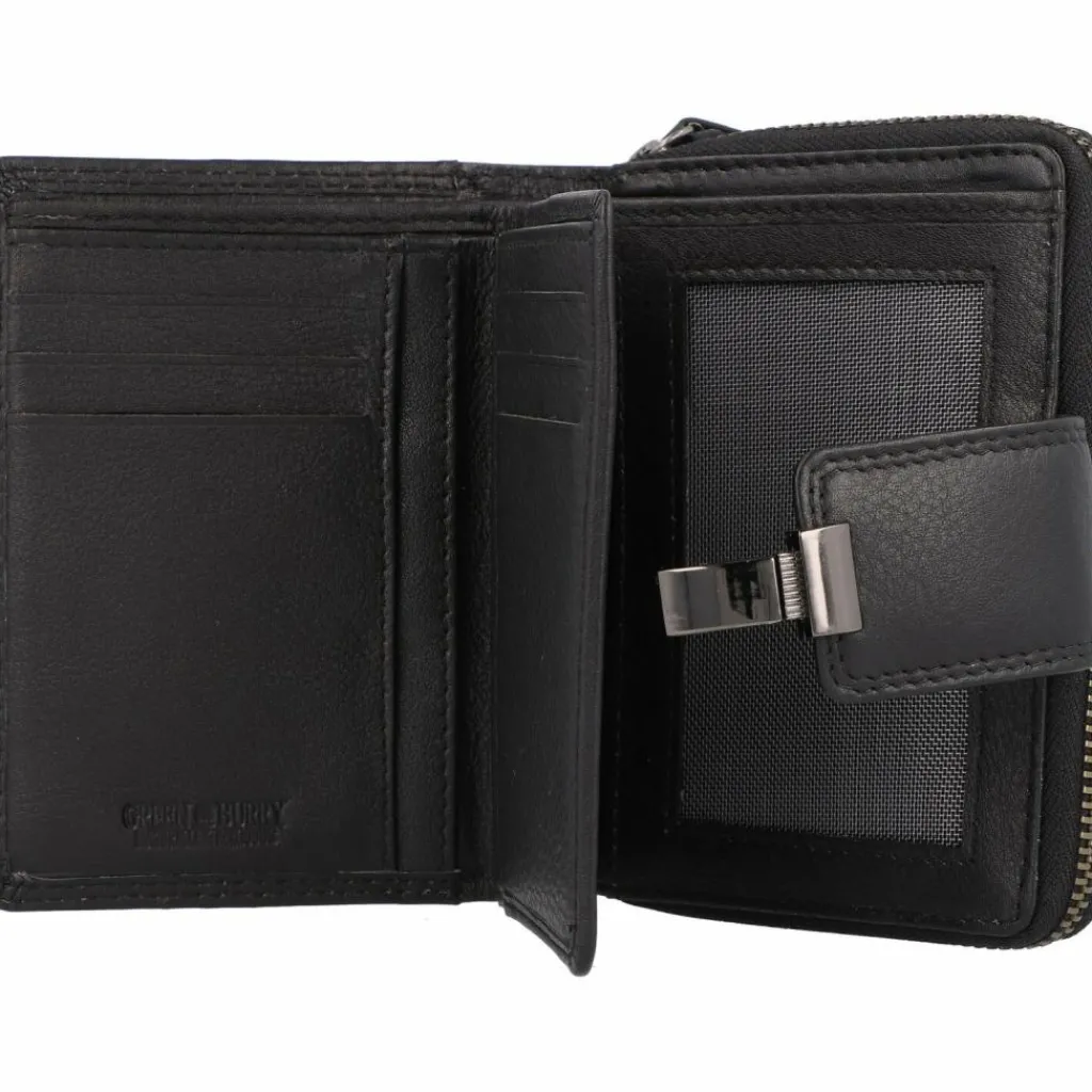 Damen Greenburry Spongy Geldbörse Leder 9,5 cm