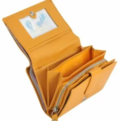 Greenburry Damengeldbörsen Querformat<Spongy Geldbörse Leder 15,5 cm red