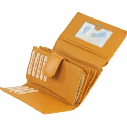 Greenburry Damengeldbörsen Querformat<Spongy Geldbörse Leder 15,5 cm red