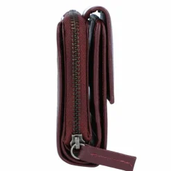 Greenburry Damengeldbörsen Querformat<Spongy Geldbörse Leder 10,5 cm bordeaux