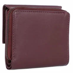 Greenburry Damengeldbörsen Querformat<Spongy Geldbörse Leder 10,5 cm bordeaux