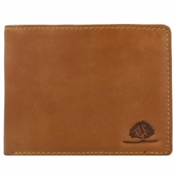 Outlet Greenburry Tornado Geldbörse RFID Schutz Leder 12 cm peanut brown