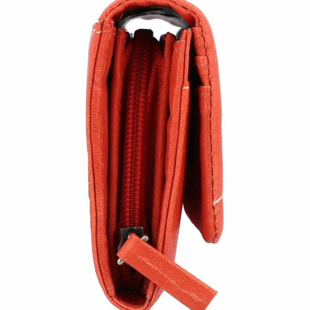 Best Greenburry Tumble Nappa Geldbörse Leder 19 cm tomato