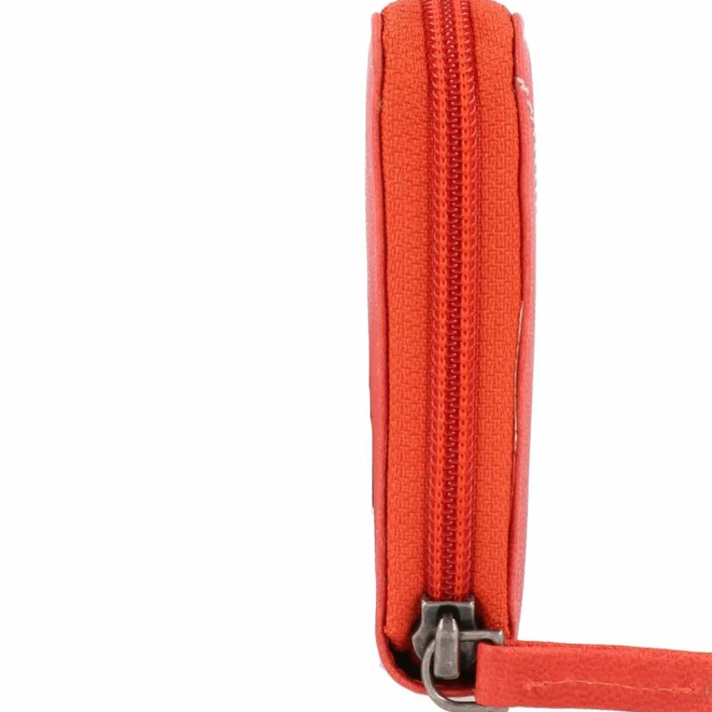 Hot Greenburry Tumble Nappa Geldbörse Leder 20 cm tomato