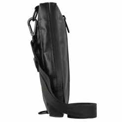 Outlet Greenburry Upcycled Tarpaulin Mini Bag Umhängetasche 14 cm black