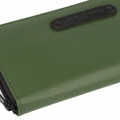 Online Greenburry Upcycled Tarpaulin Geldbörse 19 cm olive