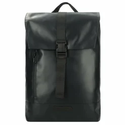 Greenburry Daypacks<Upcycled Tarpaulin Daypack 45 cm Laptopfach black