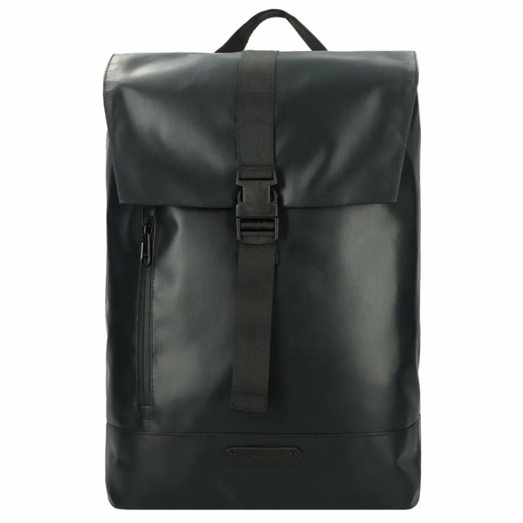 Greenburry Daypacks<Upcycled Tarpaulin Daypack 45 cm Laptopfach black