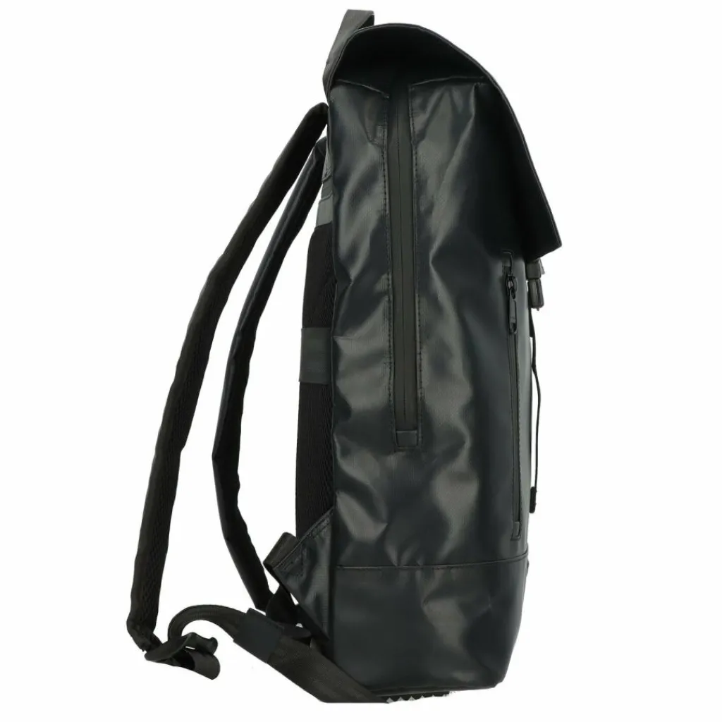 Greenburry Daypacks<Upcycled Tarpaulin Daypack 45 cm Laptopfach black