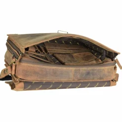 Greenburry Laptoptaschen|Aktentaschen<Vintage Aktentasche Leder 40 cm Laptopfach braun