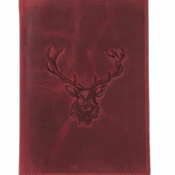 Greenburry Ausweisetuis<Vintage Ausweisetui Leder 12.5 cm rusty red