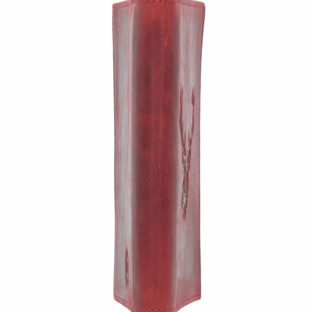 Greenburry Ausweisetuis<Vintage Ausweisetui Leder 12.5 cm rusty red