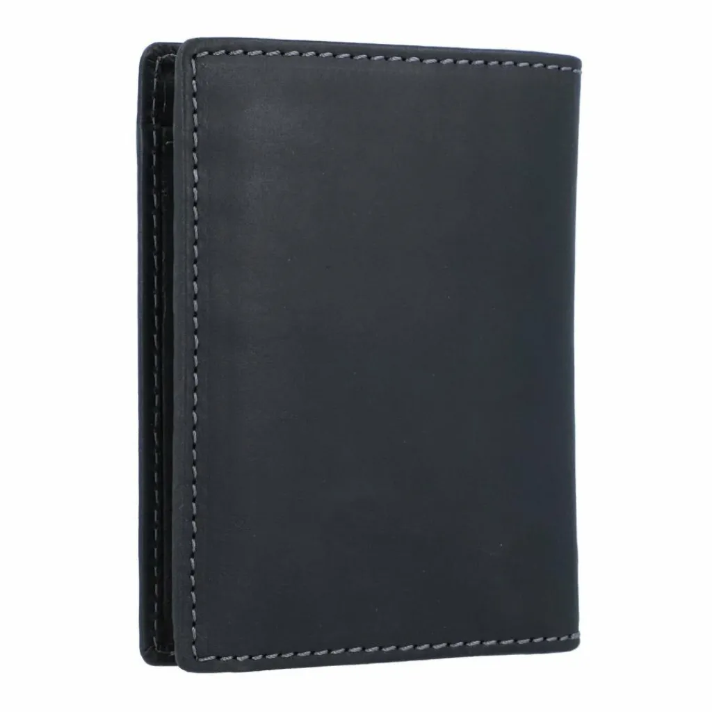 Outlet Greenburry Vintage Ausweisetui RFID Leder 9 cm schwarz