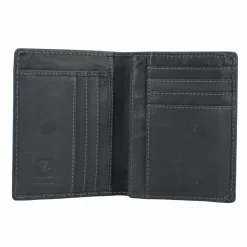 Outlet Greenburry Vintage Ausweisetui RFID Leder 9 cm schwarz
