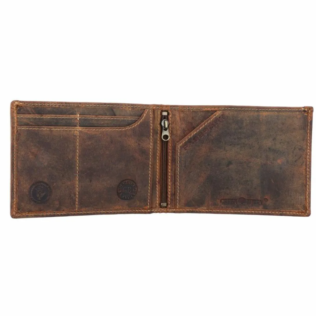 Discount Greenburry Vintage Ausweisetui Leder 14 cm braun