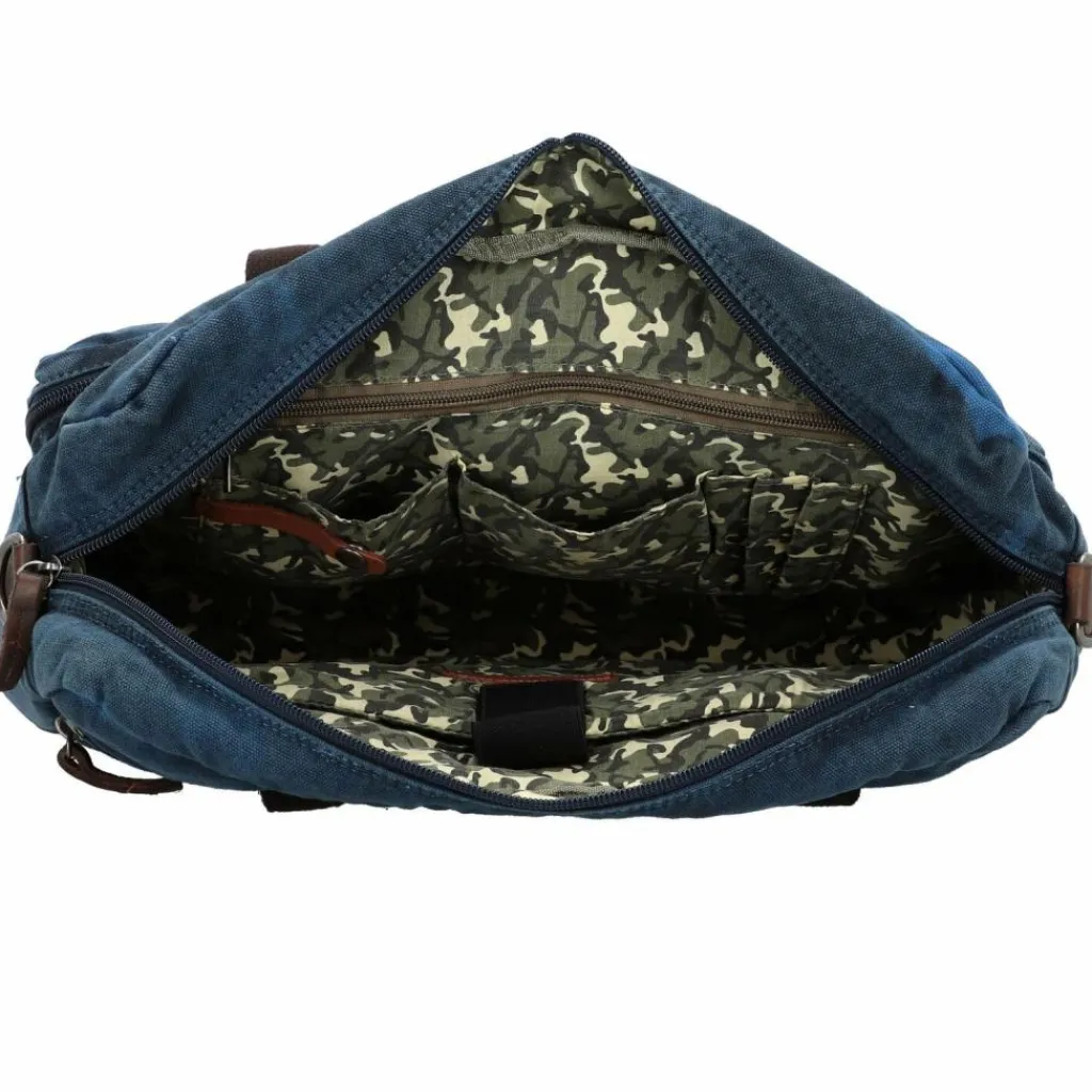 Greenburry Flugumhänger<Vintage Aviator Flugumhänger 45 cm Laptopfach blue