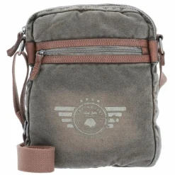 Best Greenburry Vintage Aviator Umhängetasche 22 cm khaki