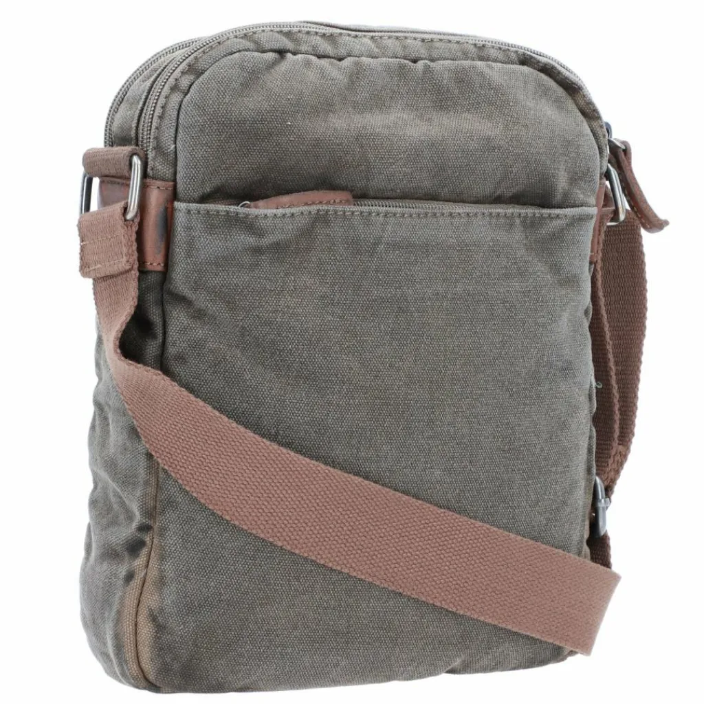 Best Greenburry Vintage Aviator Umhängetasche 22 cm khaki