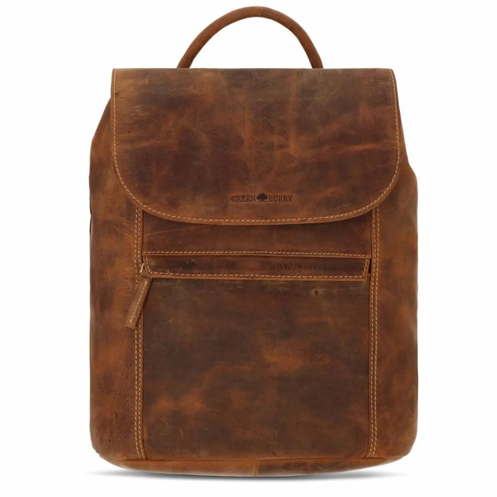 Greenburry Vintage City Rucksack Leder 35 cm