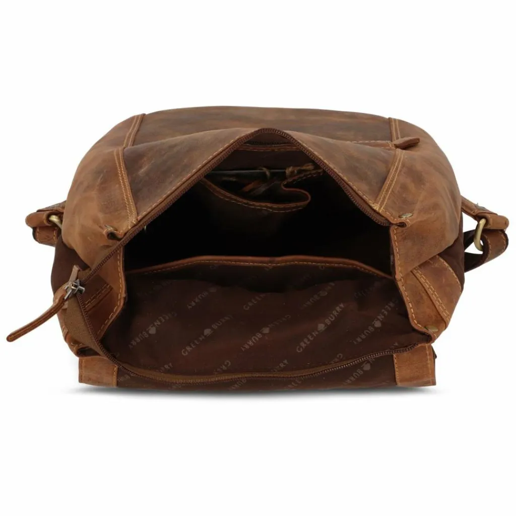 Greenburry Vintage City Rucksack Leder 35 cm