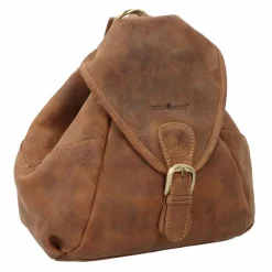 Greenburry Vintage City Rucksack Leder 28 cm braun