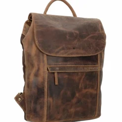 Greenburry Vintage Daypack Leder 40 cm Laptopfach