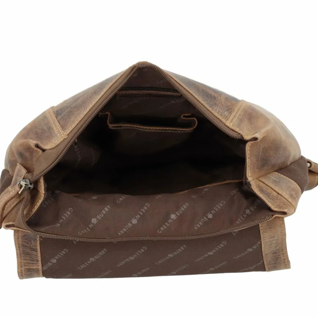 Greenburry Vintage Daypack Leder 40 cm Laptopfach