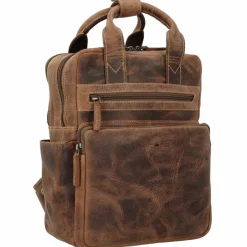 Greenburry Lederrucksäcke|Daypacks<Vintage Daypack Leder 31 cm brown