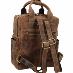 Greenburry Lederrucksäcke|Daypacks<Vintage Daypack Leder 31 cm brown