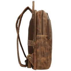 Discount Greenburry Vintage Daypack Leder 43 cm Laptopfach brown