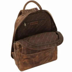 Discount Greenburry Vintage Daypack Leder 43 cm Laptopfach brown
