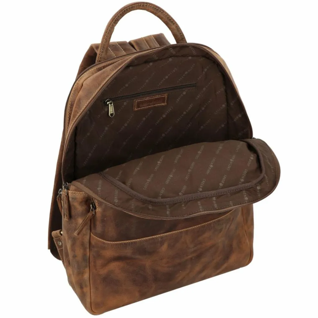 Discount Greenburry Vintage Daypack Leder 43 cm Laptopfach brown