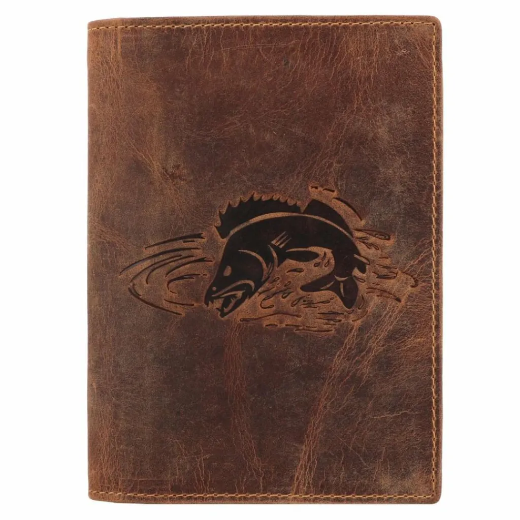 Greenburry Vintage Dokumenten Etui Leder 12 cm