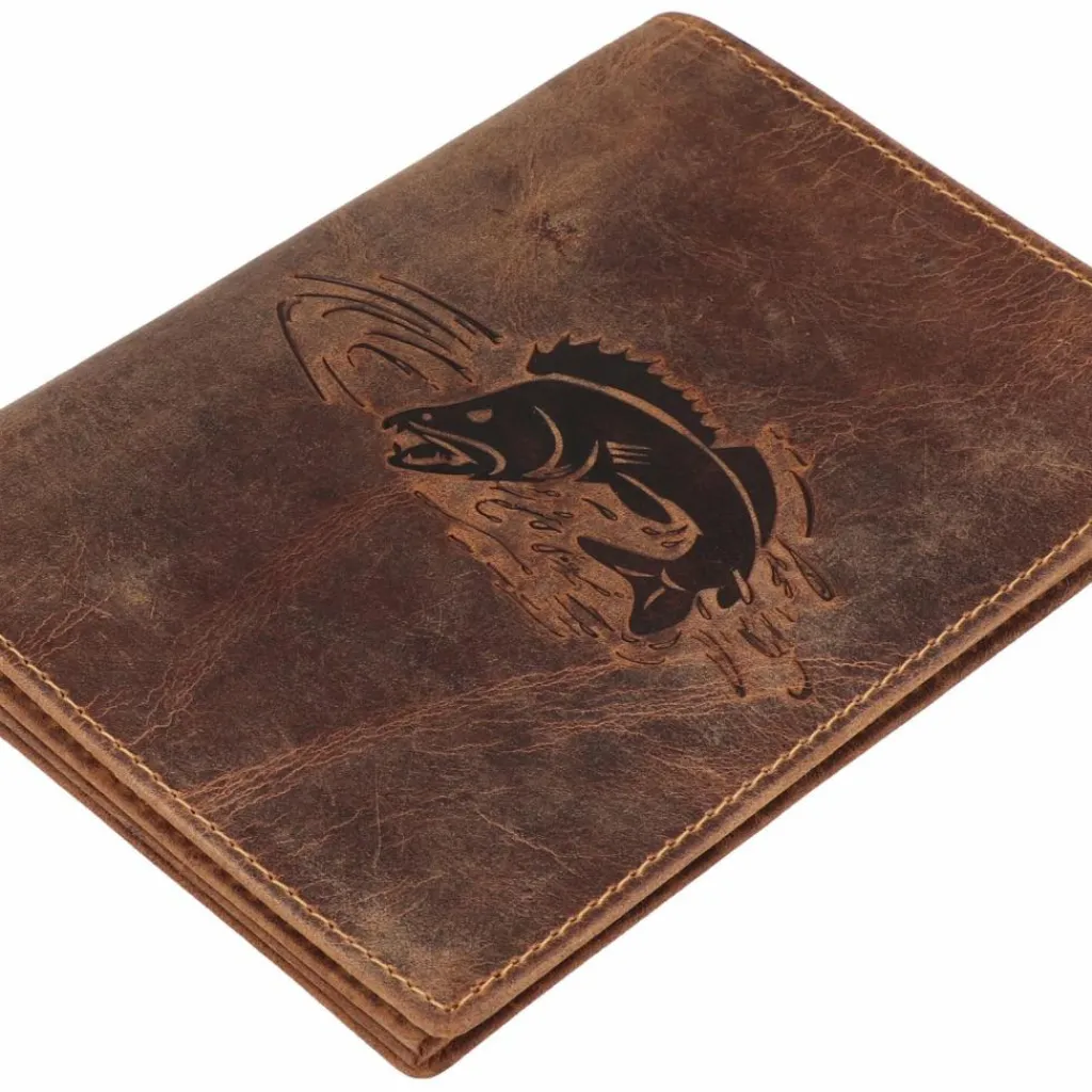 Greenburry Vintage Dokumenten Etui Leder 12 cm