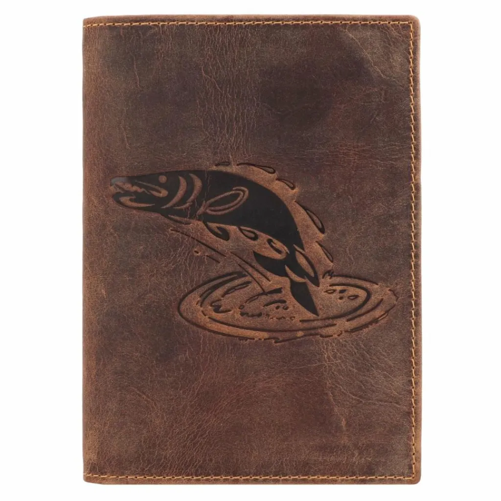 Greenburry Vintage Dokumenten Etui Leder 12 cm