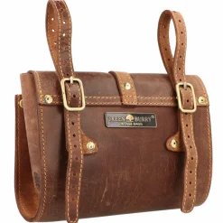 Greenburry Fahrradtaschen<Vintage Fahrradtasche XL Leder 20 cm brown