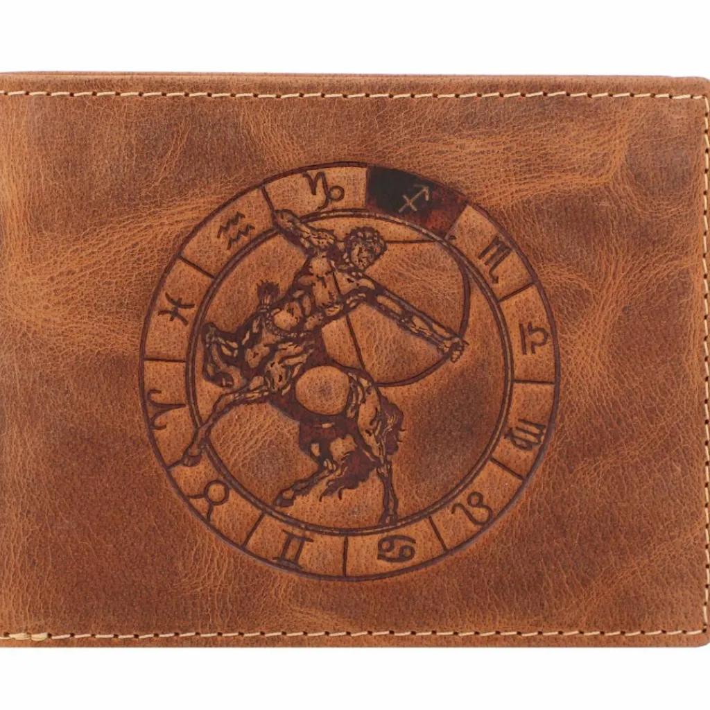 Greenburry Herrengeldbörsen Querformat<Vintage Geldbörse Leder 12 cm schütze