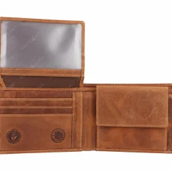 Greenburry Herrengeldbörsen Querformat<Vintage Geldbörse Leder 12 cm schütze