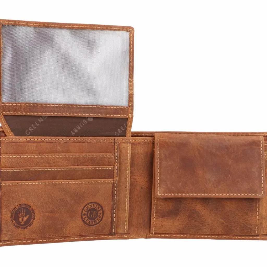 Online Greenburry Vintage Geldbörse Leder 12 cm fische