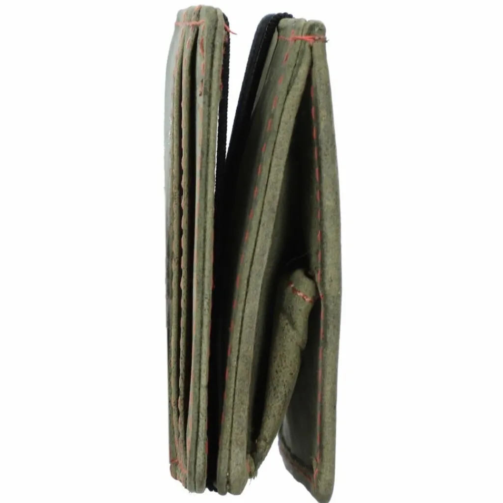 Discount Greenburry Vintage Geldbörse Leder 7.5 cm bottle green