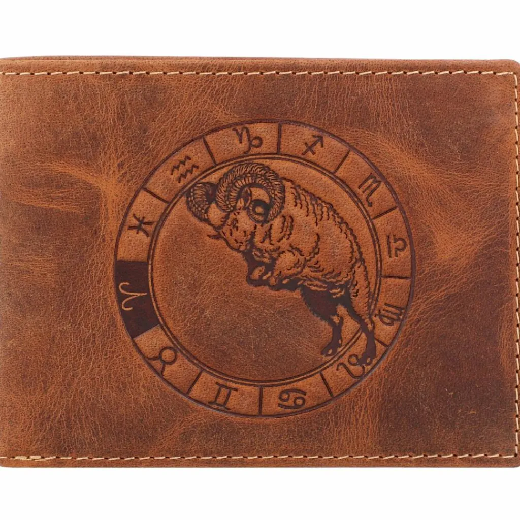 Greenburry Herrengeldbörsen Querformat<Vintage Geldbörse Leder 12 cm widder