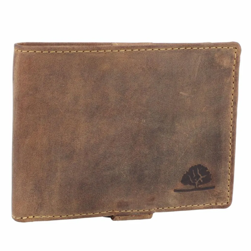 Herren Greenburry Vintage Geldbörse Leder 12 cm