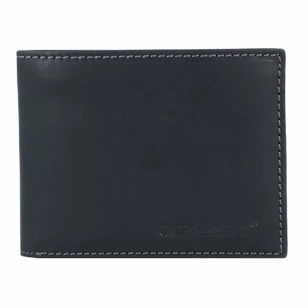 Herren Greenburry Vintage Geldbörse RFID Leder 13 cm