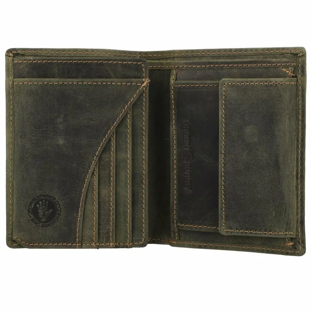 Greenburry Herrengeldbörsen Querformat<Vintage Geldbörse Leder 9.5 cm wild boar