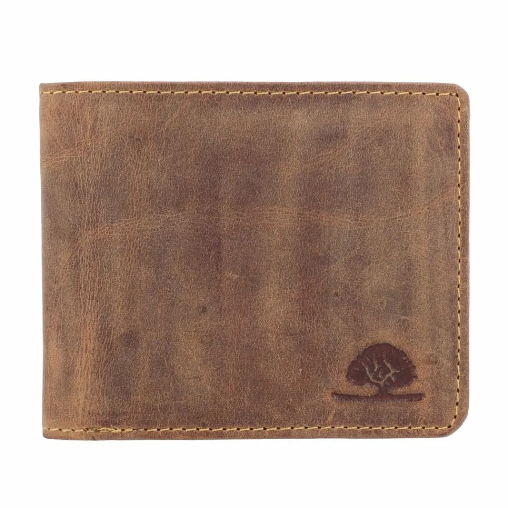 Herren Greenburry Vintage Geldbörse Leder 11 cm
