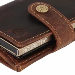 Herren Greenburry Vintage Geldbörse RFID Schutz Leder 7.5 cm