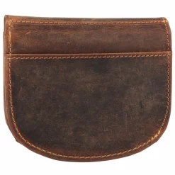 Greenburry Herrengeldbörsen Querformat<Vintage Geldbörse Leder 11,5 cm braun