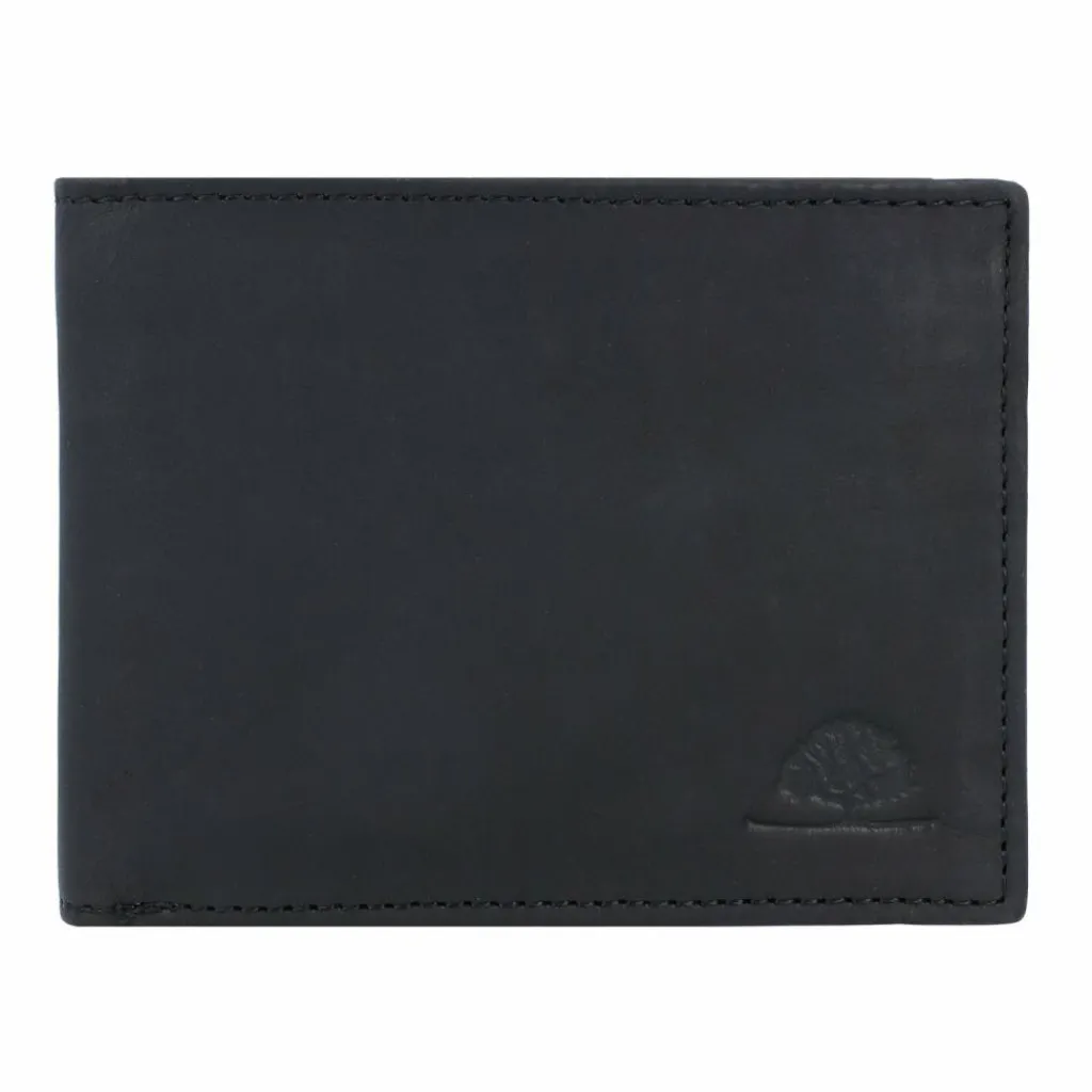 Sale Greenburry Vintage Geldbörse RFID Leder 12 cm schwarz