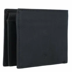 Sale Greenburry Vintage Geldbörse RFID Leder 12 cm schwarz